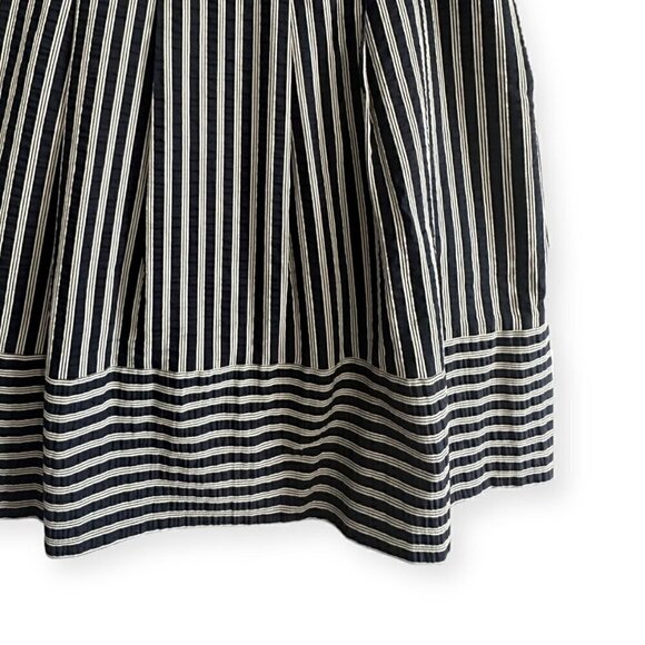 Moschino Cheap and chic Striped Cotton Mini Skirt, Size US10 - Picture 4 of 14